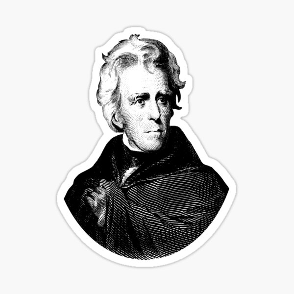 Artikel-Vorschau von Präsident Andrew Jackson, designt und verkauft von warishellstore.