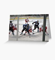 Colorado Avalanche Opening Night 2011 Greeting Card