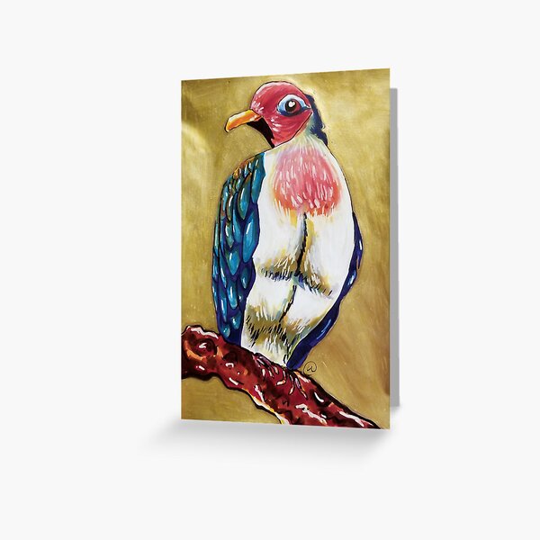 Fruit Dove Greeting Card