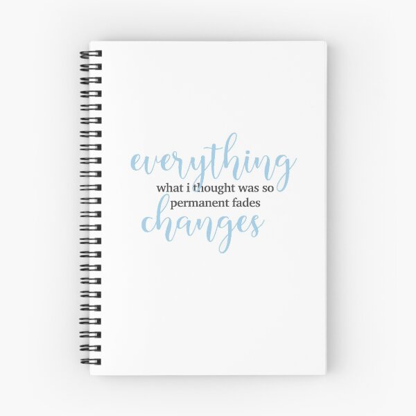 Item preview, everything changes designed and sold by faithjones.