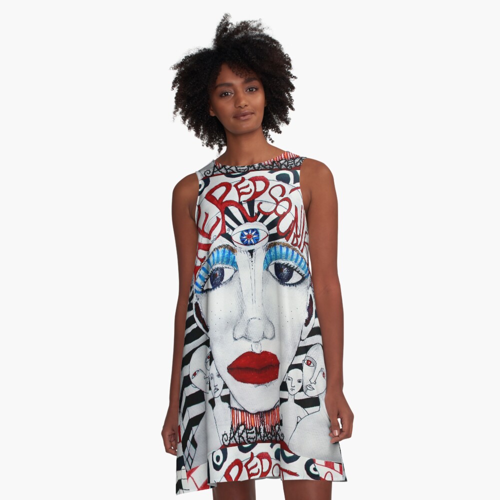 Item preview, A-Line Dress designed and sold by aremaarega.