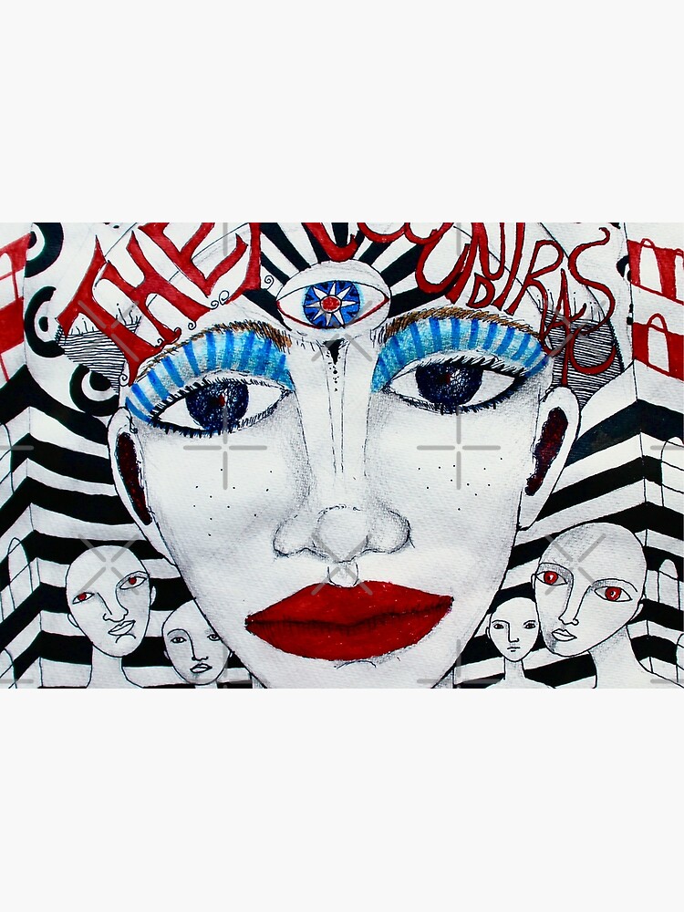 The Red Soundtracks - Drawing by aremaarega