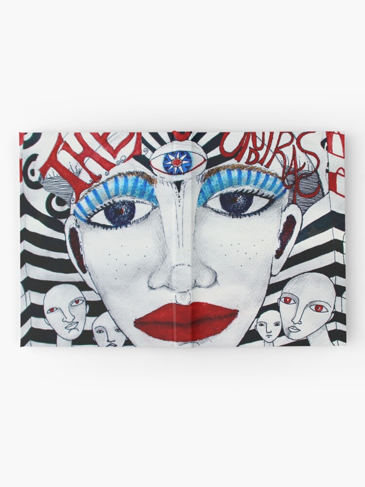 Alternate view of The Red Soundtracks - Drawing Hardcover Journal