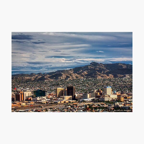 Downtown El Paso Photographic Print