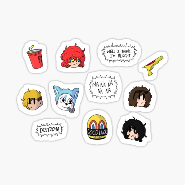 Danger Days Stickers Sticker