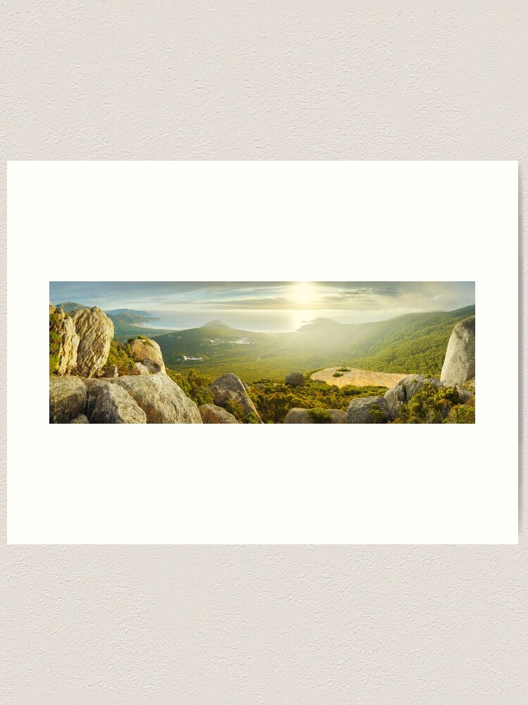 Thumbnail 1 of 3, Art Print, Mount Bishop, Wilsons Promontory, Victoria, Australia designed and sold by Chockstone.