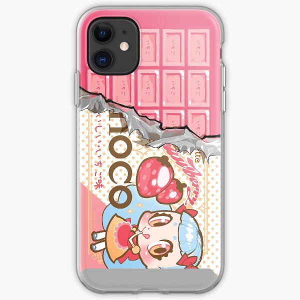 bessette strawberry-choco iPhone Soft Case