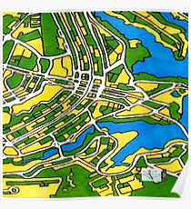 Brasilia, Brazil Poster