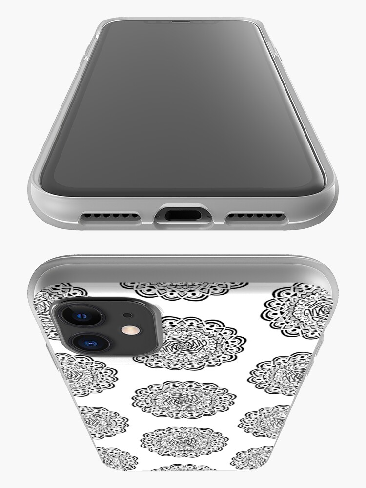 Thumbnail 3 of 5, iPhone Case, IMD Zentangle 4 designed and sold by bellabarbagallo.