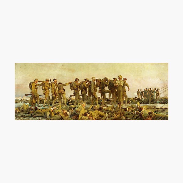 Item preview, Gassed by John Singer Sargent Western Front World War I  designed and sold by allhistory.