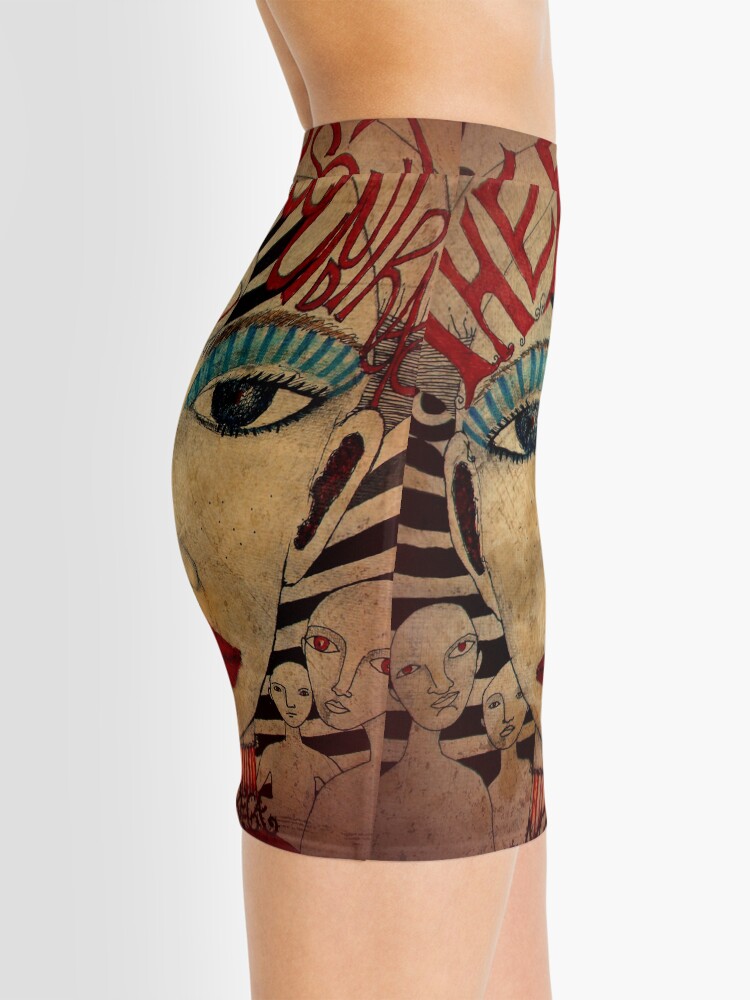 Alternate view of The Red Soundtracks Mini Skirt