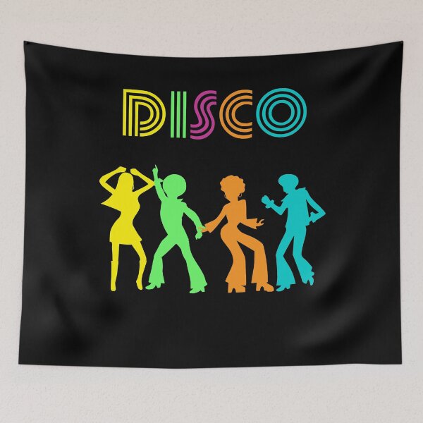 Item preview, 1970's Style Disco Dancers Dancing Retro Design designed and sold by Eyes4.