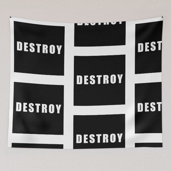 Item preview, DESTROY designed and sold by JamesandLuis.