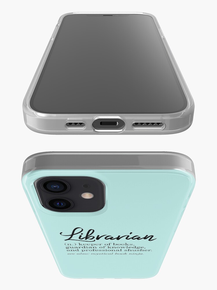 Alternate view of Librarian Funny Definition iPhone Case & Cover