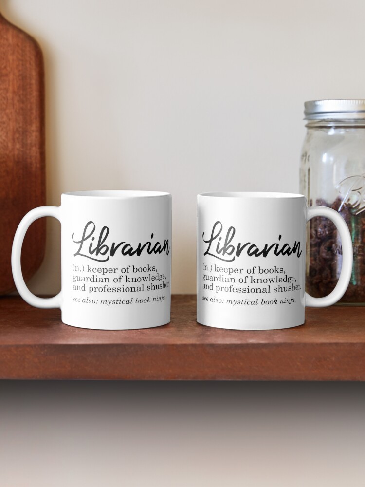 Alternate view of Librarian Funny Definition Coffee Mug