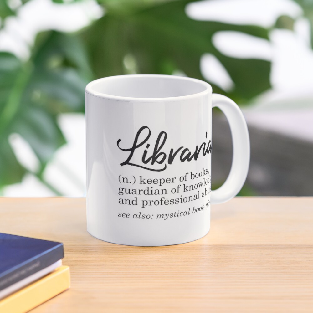 Librarian Funny Definition Coffee Mug
