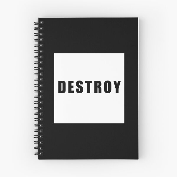 Item preview, DESTROY designed and sold by JamesandLuis.