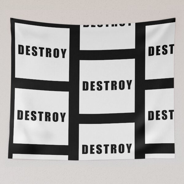 Item preview, DESTROY designed and sold by JamesandLuis.