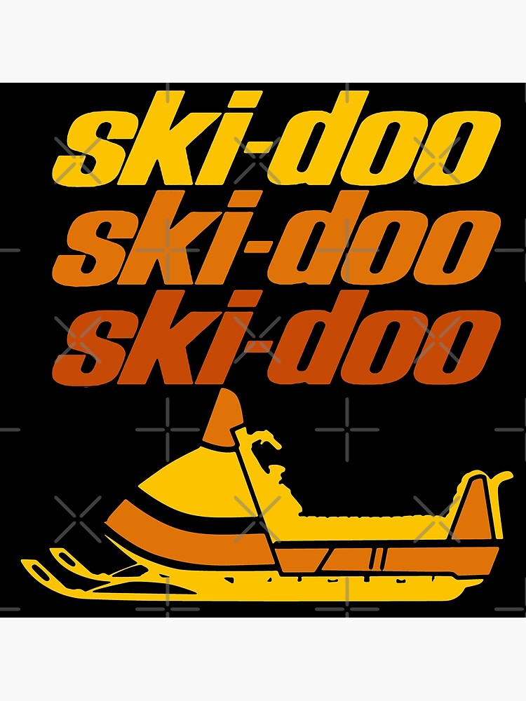 "Ski Doo Vintage Snowmobiles" Poster for Sale by BarnFindDave | Redbubble
