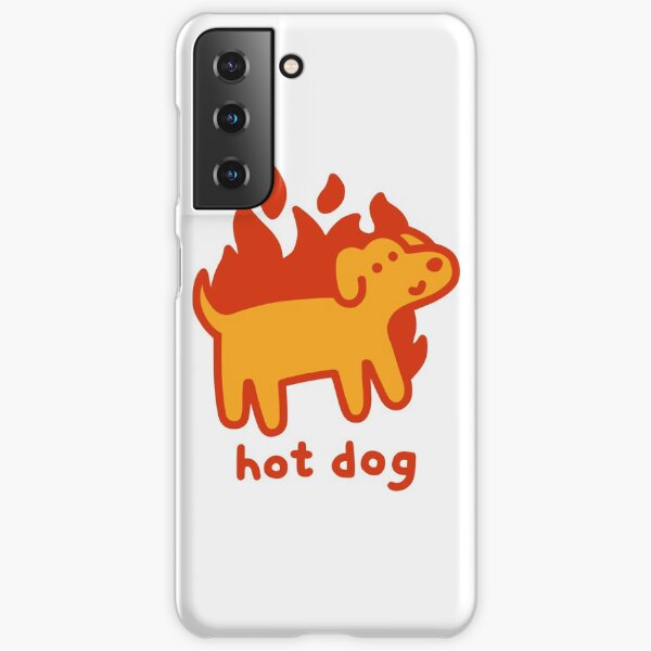 Hot Dog Samsung Galaxy Phone Case by obinsun | Redbubble Hot Dog Samsung Galaxy Phone Case by obinsun