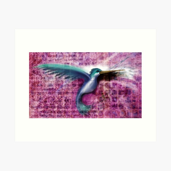 Artikel-Vorschau von Hummingbird in letters, designt und verkauft von freger.