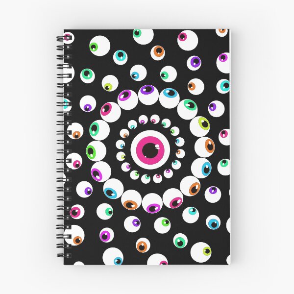 Item preview, Espiral de ojos multicolor designed and sold by LPArt.