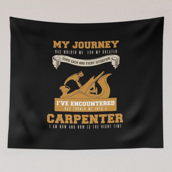 Item preview, Carpenter carpentry artisan woodwork builder gift designed and sold by design2try.