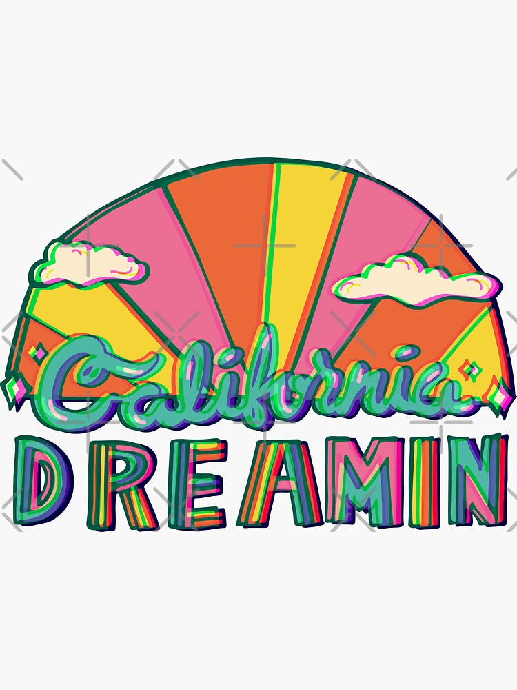 California Dreamin' in 3D by doodlebymeg