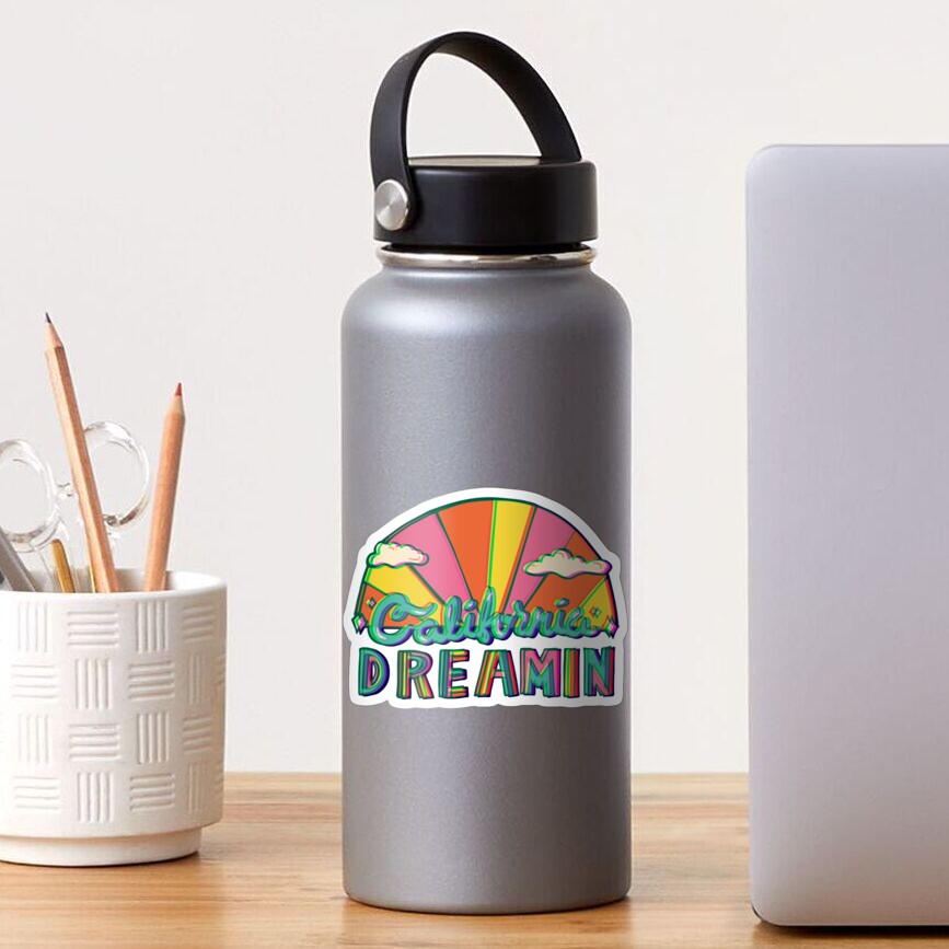California Dreamin' in 3D Sticker