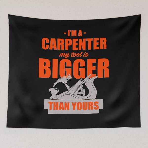 Item preview, Carpenter carpentry artisan woodwork builder gift designed and sold by design2try.