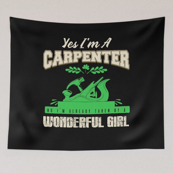 Item preview, Carpenter carpentry artisan woodwork builder gift designed and sold by design2try.