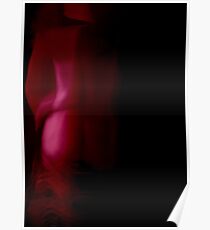 Figure in Red Poster