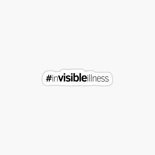 #inVISIBLEillness Sticker