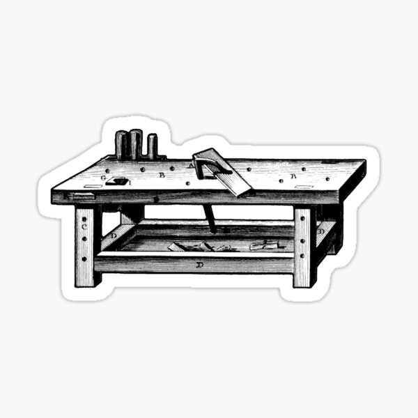 Joinery Workbench Sticker