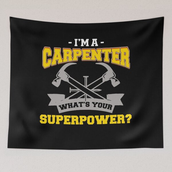 Item preview, Carpenter carpentry artisan woodwork builder gift designed and sold by design2try.