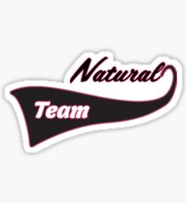 Team Natural Sticker