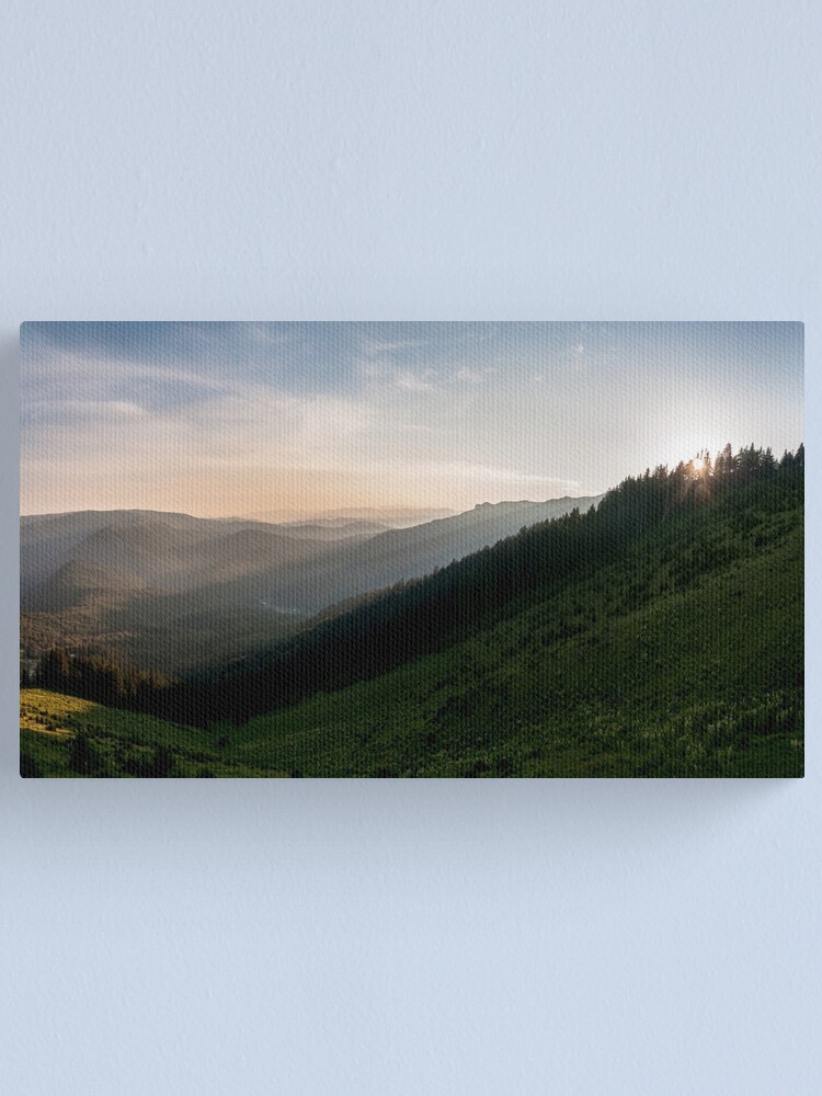 Alternate view of Warm Canvas Print