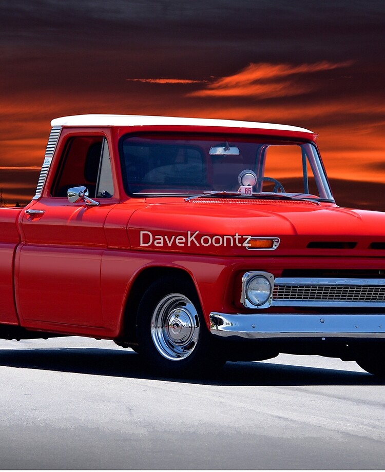 Funda y vinilo para iPad «Camioneta pickup Chevrolet C10 1965» de  DaveKoontz | Redbubble