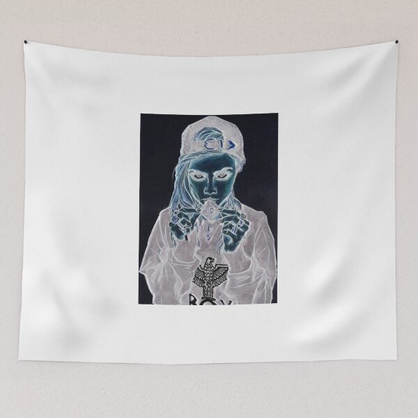 Item preview, Cool Girl with a Hat negative designed and sold by nikolap99.