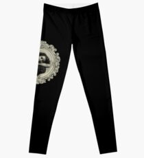 Vintage Lady, - framed Leggings