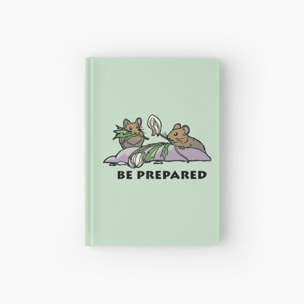 Pika Be Prepared Hardcover Journal