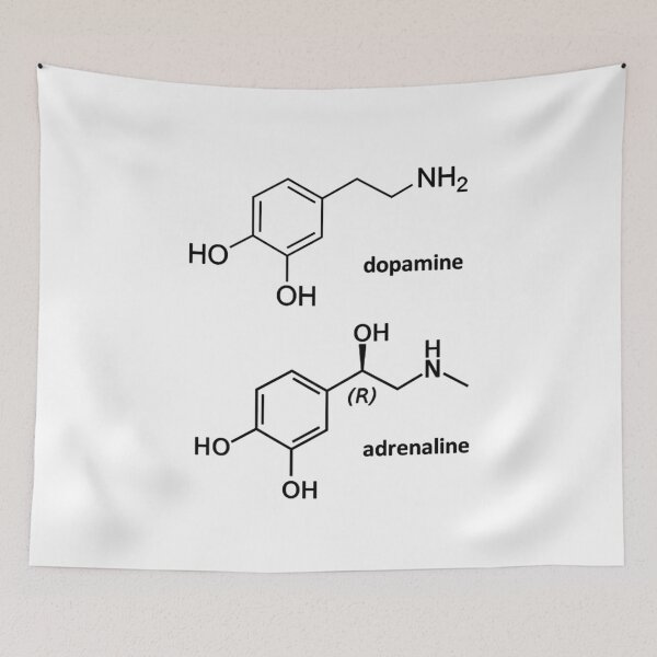 Item preview, Love - Chemical formula Dopamine Adrenaline designed and sold by nikolap99.