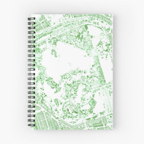 Item preview, Regents Park London Neighbourhood Buildings Map designed and sold by Mapozoid.
