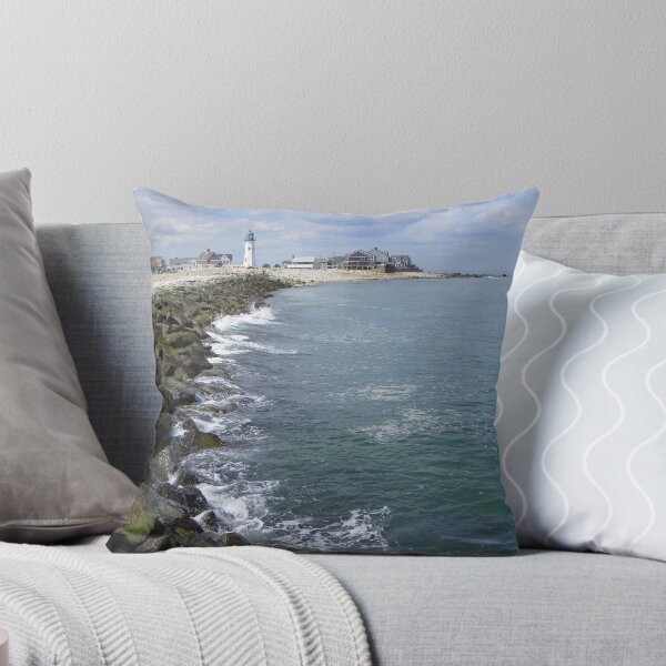 Item preview, Scituate, Mass Jetty and Lighthouse designed and sold by MaryinMaine.