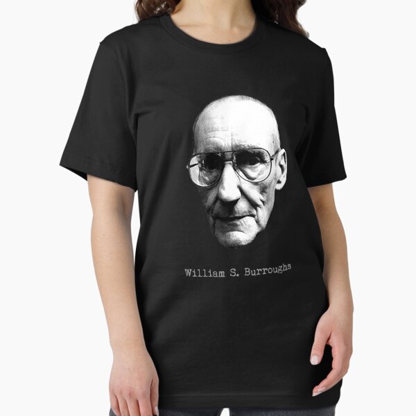 Item preview, William S Burroughs poet writer beat generation author literature lover gift t shirt designed and sold by Johannesart.