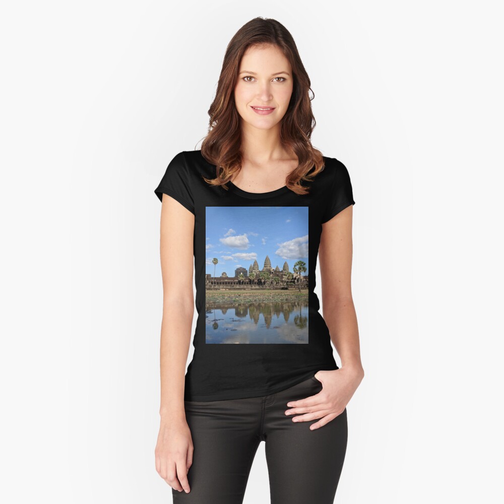 Item preview, Fitted Scoop T-Shirt designed and sold by wheresdennis.