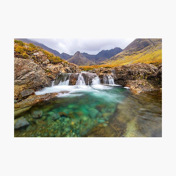 Fairy Pools Scotland Photographic Print