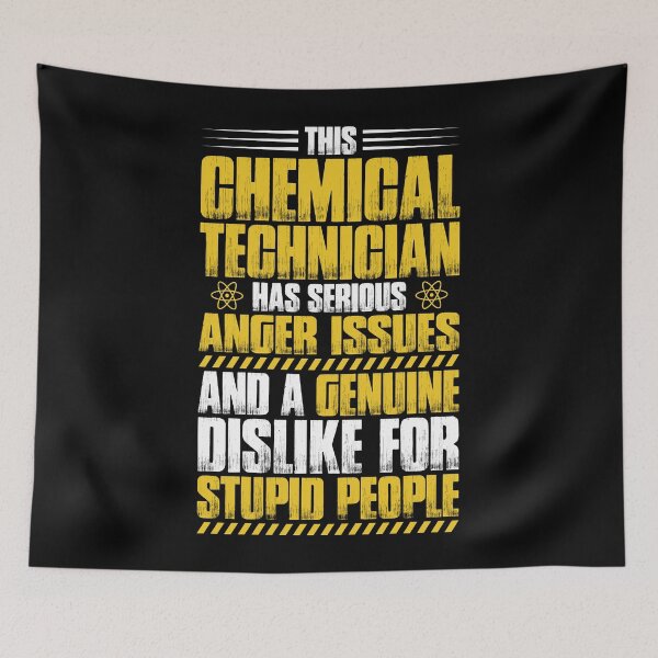 Item preview, Chemical Technician Chemistry Anger Gift Present designed and sold by Krautshirts.