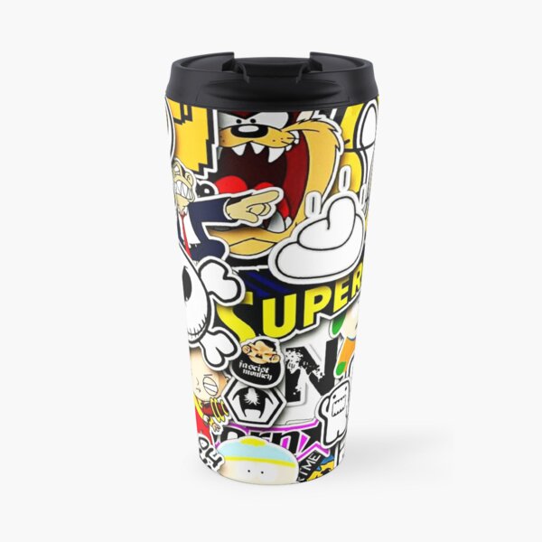 Bape Bomb Collage Travel Mug