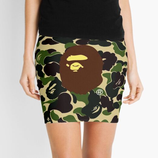 Bape Camo Army Mini Skirt